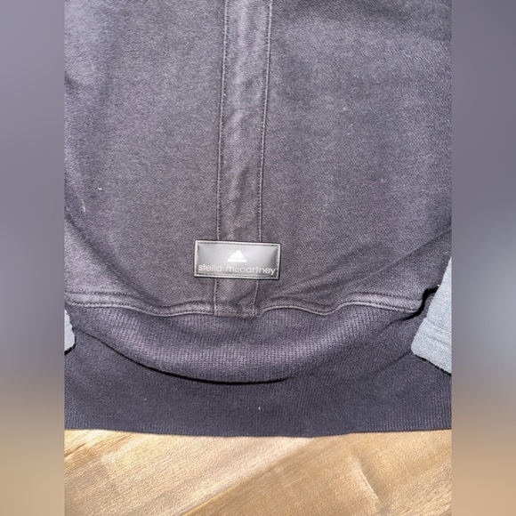 Adidas by Stella McCartney ESS Hoodie in Black Size Large - Picture 8 of 8
